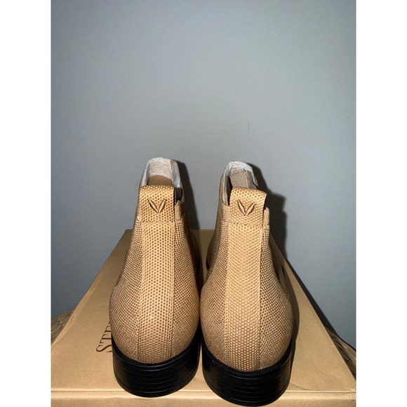 VIVAIA Water-Repellent Square-Toe Ankle Boots Neutral Tan, Modern EU/41.5 US/10 - Picture 9 of 13